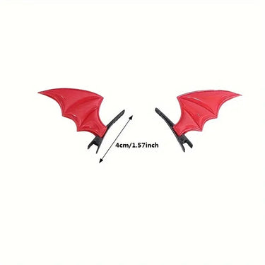 Bat Wing Hair Clips
